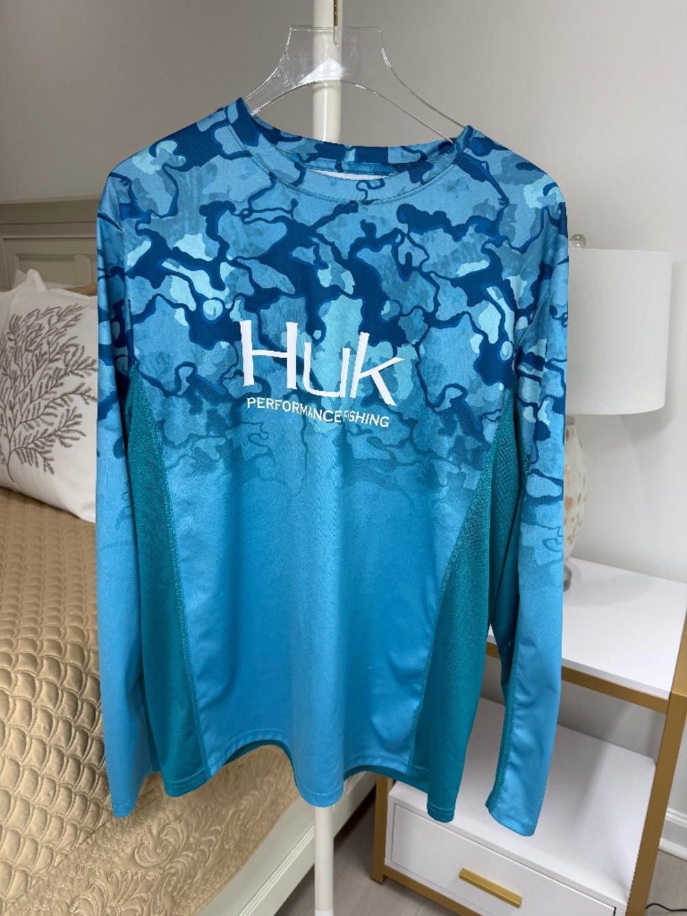 Huk Performance Fishing LS Shirt Size Large